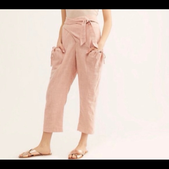Free People Keep It Going Wrap Pant - Picture 2 of 4
